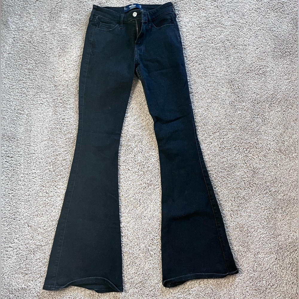 Low waisted flare jeans